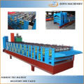 colored steel double layer profile roof roll forming machine for production line